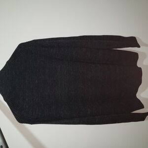 Elegant Charcoal Turtleneck Sweater for Men